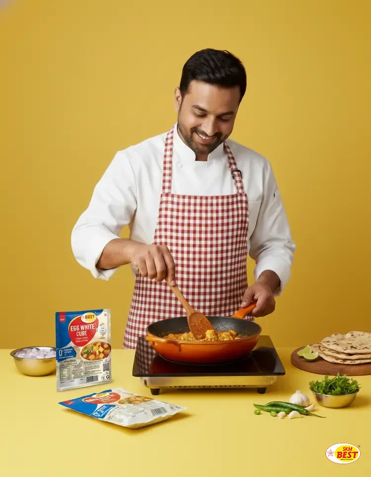 Chef with SKM Products